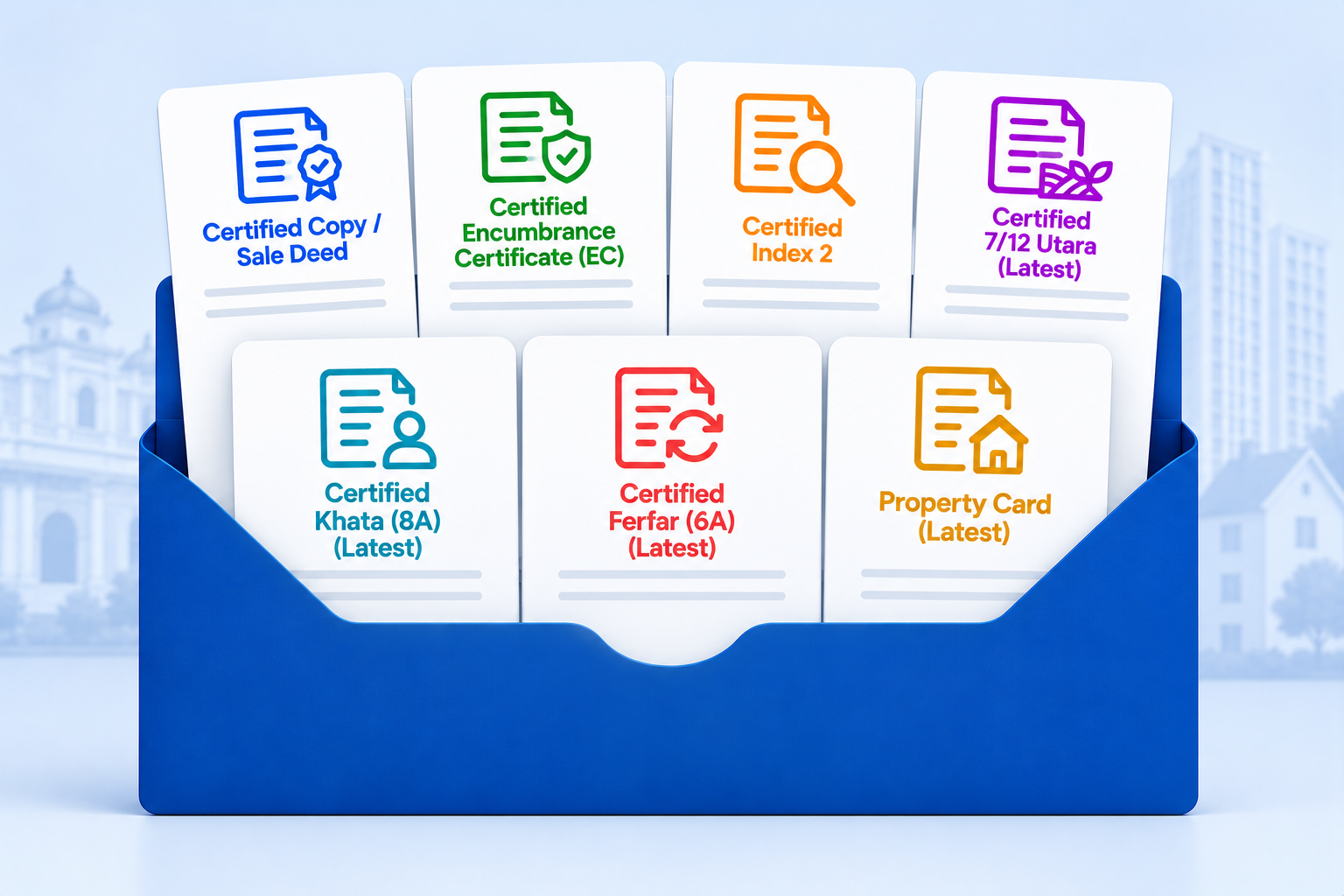 Gujarat Title Check Documents Pack (ગુજરાત ટાઇટલ ચેક દસ્તાવેજ પેક) Sample Document