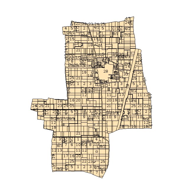 Village Map (ਪਿੰਡ ਦਾ ਨਕਸ਼ਾ) in Punjab  Sample Document