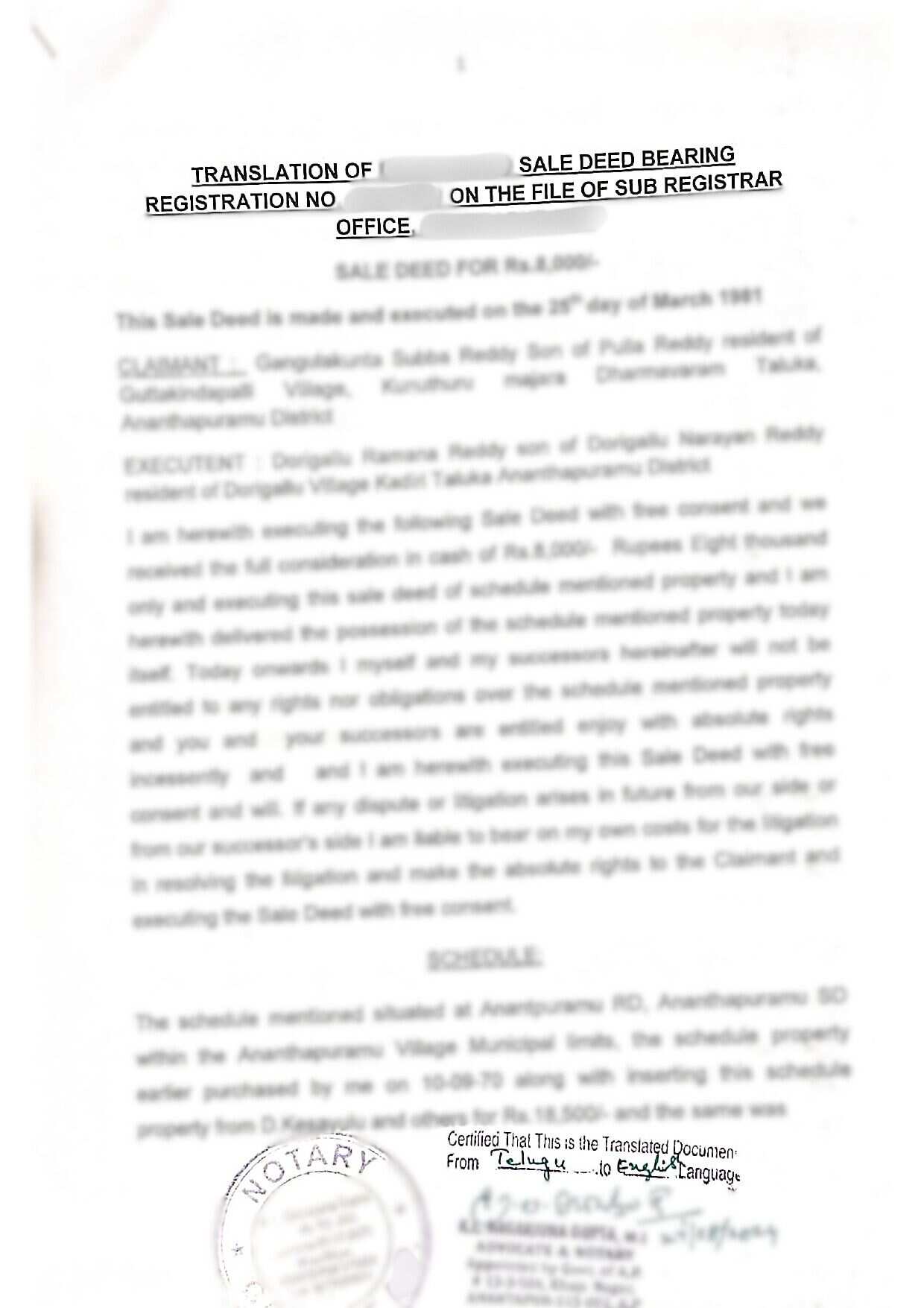 Translate Document