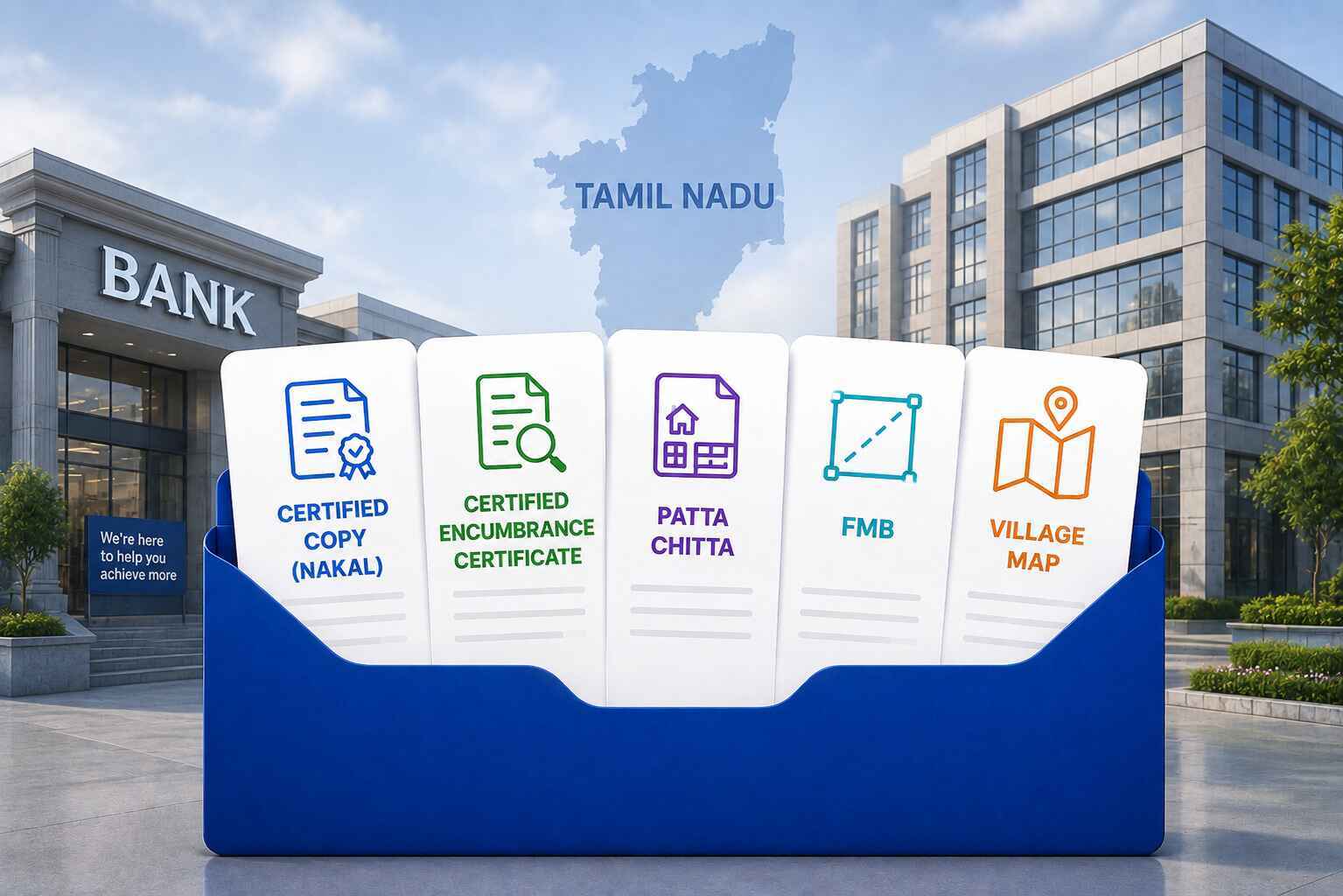 Certified Documents Pack in Tamil Nadu (சொத்து ஆவணத் தொகுப்பு) Sample Document