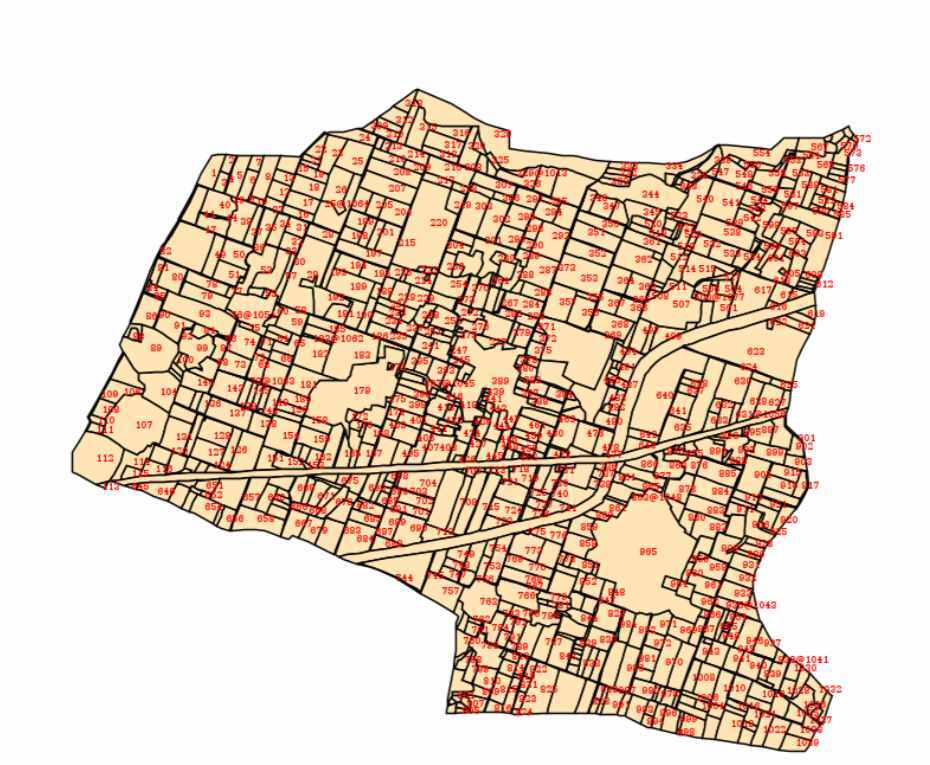 Village Map Uttar Pradesh  Sample Document